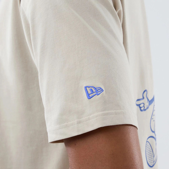 New Era Ανδρική κοντομάνικη μπλούζα LA Dodgers MLB Food Graphic Oversized T-Shirt